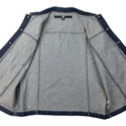 Vintage Marithe + Francois Girbaud Sleeveless Denim Jacket Size XXL