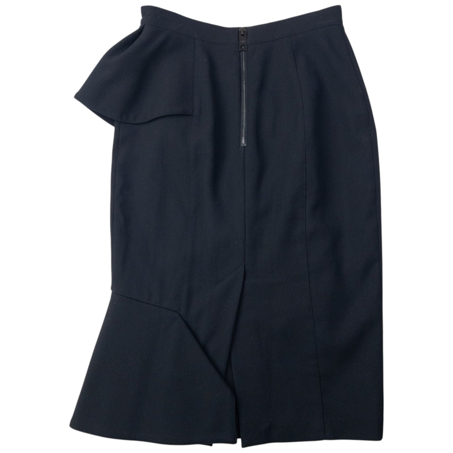Vintage Burberry Prorsum Ruffle Skirt Womens Size W25 | W25, Black