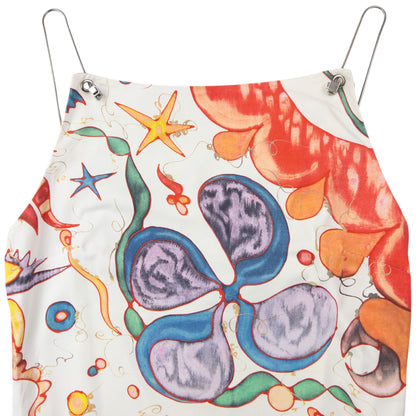Vintage 2000s Versace Jeans Couture Sea-Life Print Mini Dress Womens Size | Small, Multi