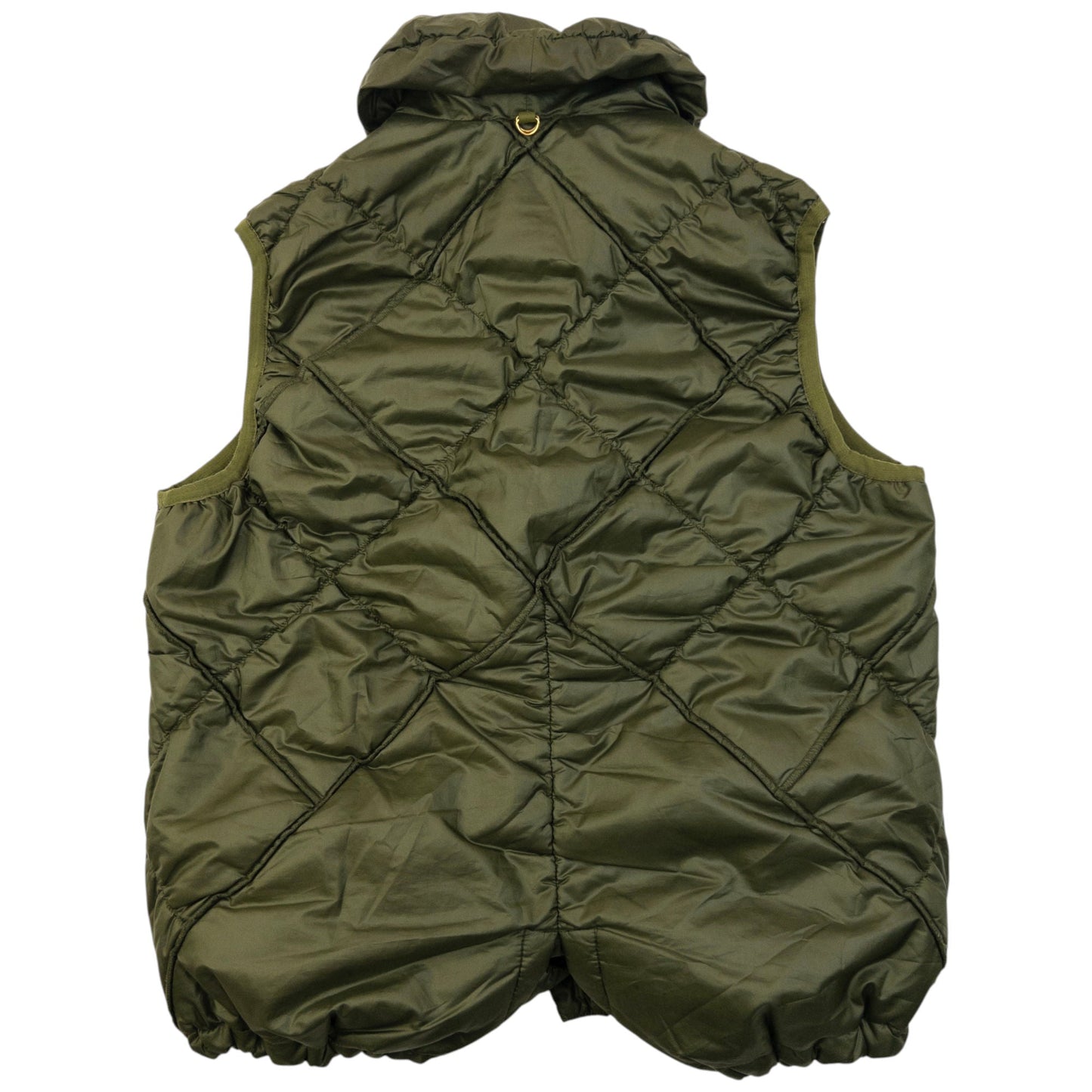 Vintage 2000s Marithe + Francois Girbaud Quilted Gilet Womens Size M | Medium, Green