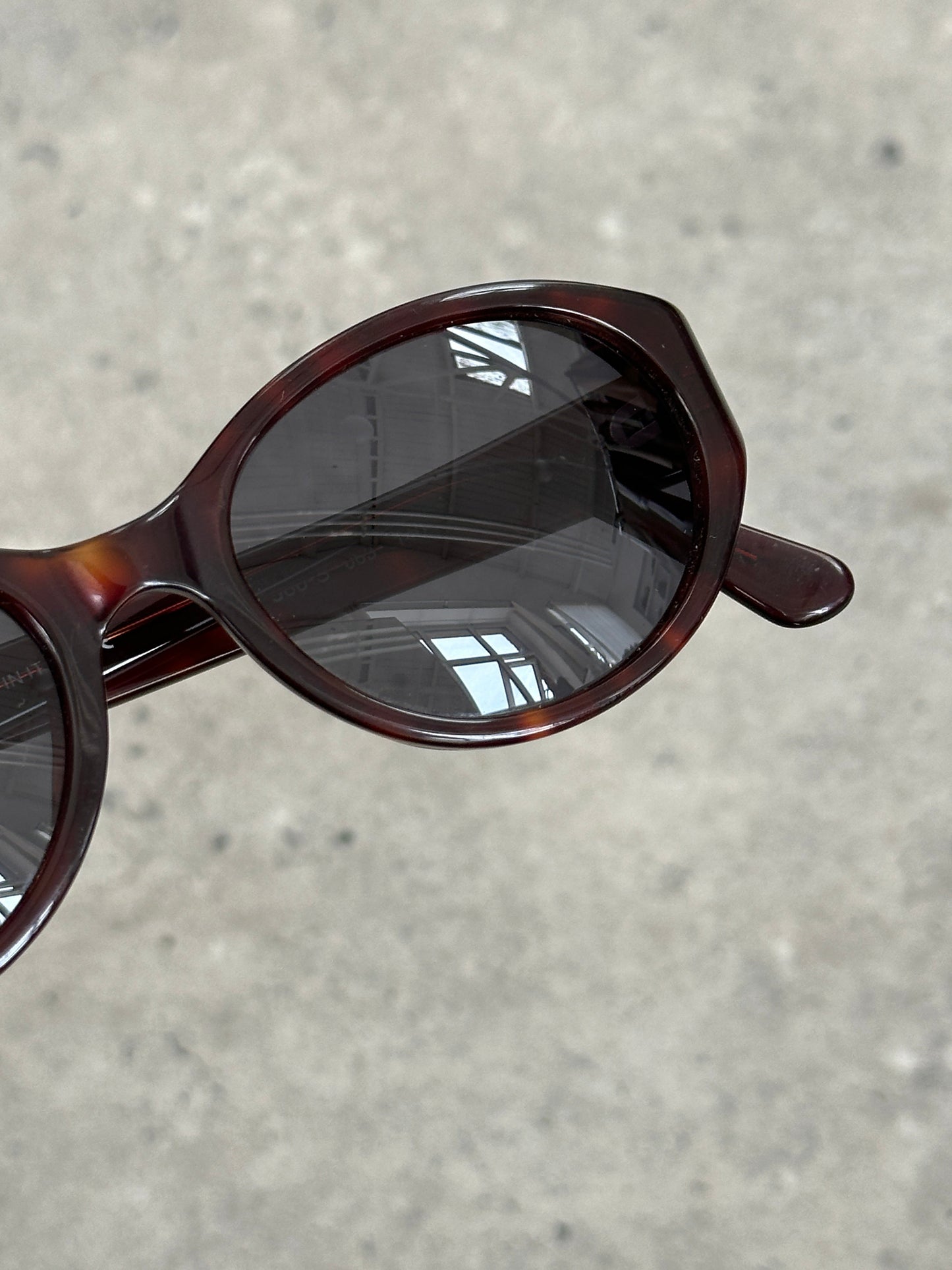 Emporio Armani 2000s Oval Logo Sunglasses