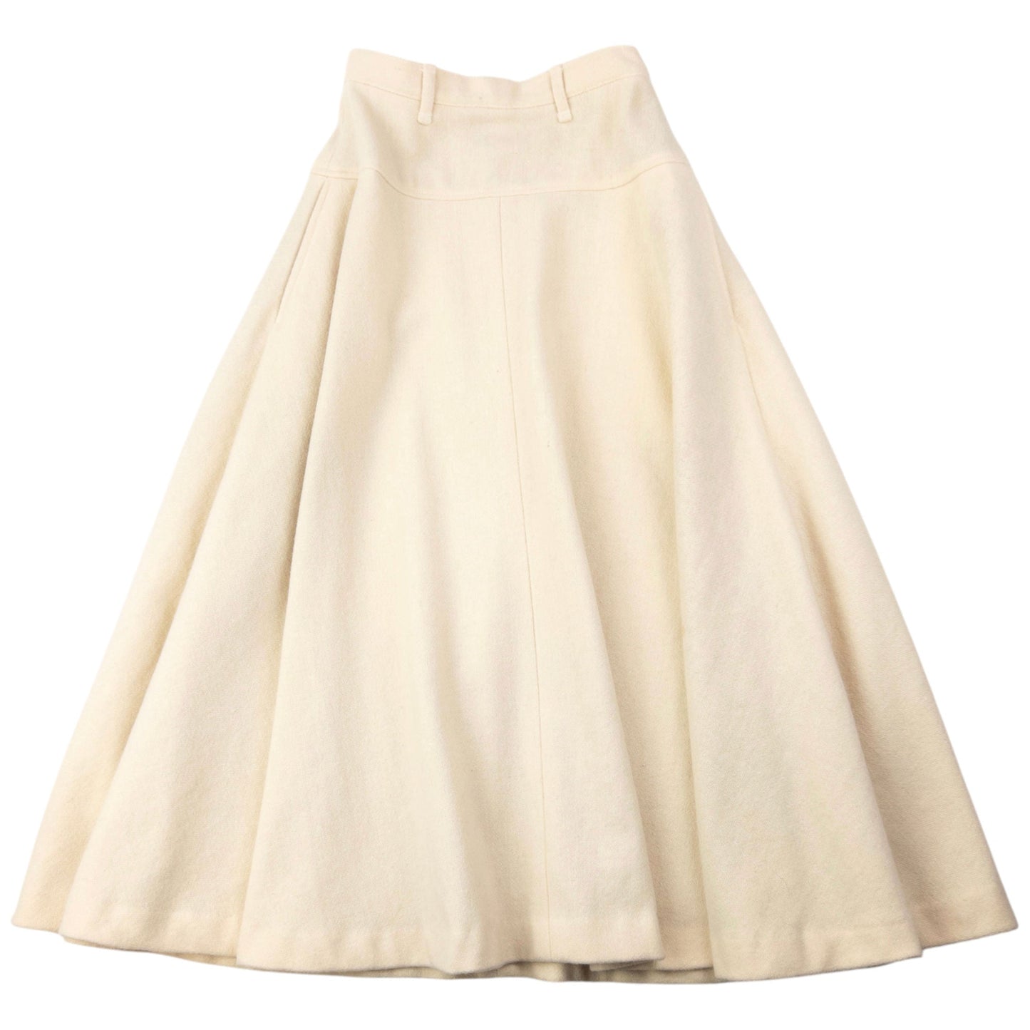 Vintage 90s Issey Miyake Wool Skirt Womens Size W22
