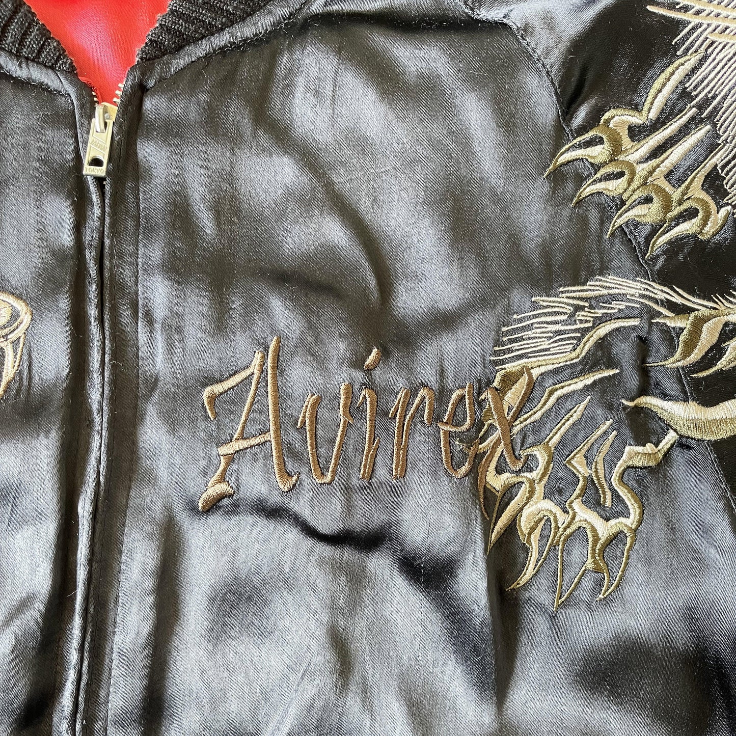 Avirex Reversible Sukajan Souvenir Jacket - S