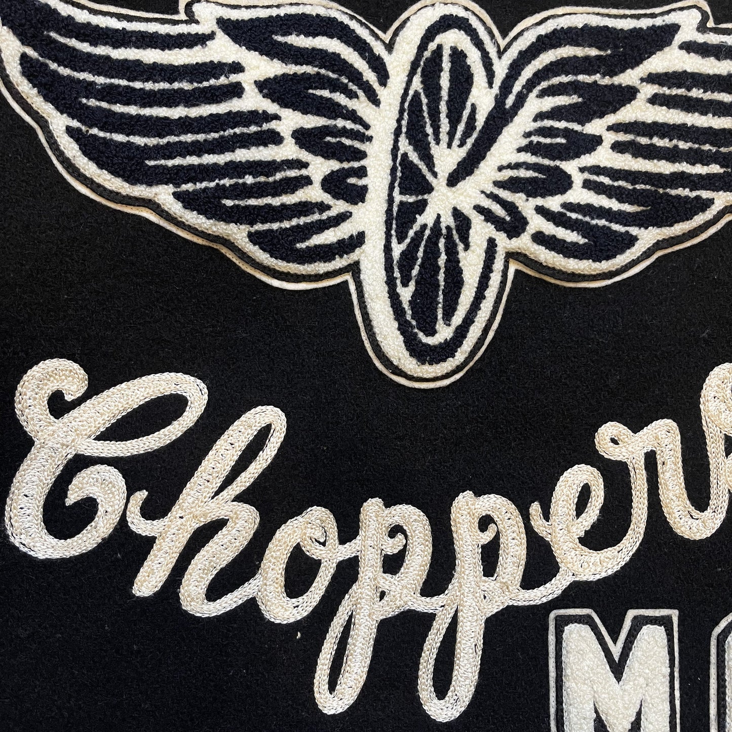 Style Eyes 'Lonestar Choppers MC' Varsity Jacket - L