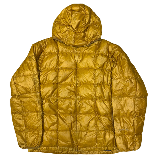 Montbell Square Stitch Puffer Jacket In Yellow ( M )