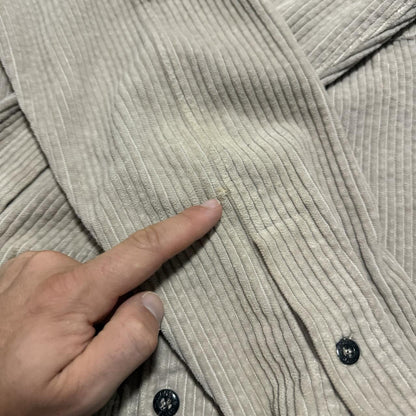 Stone Island Heavy Corduroy Shirt | Small, Beige