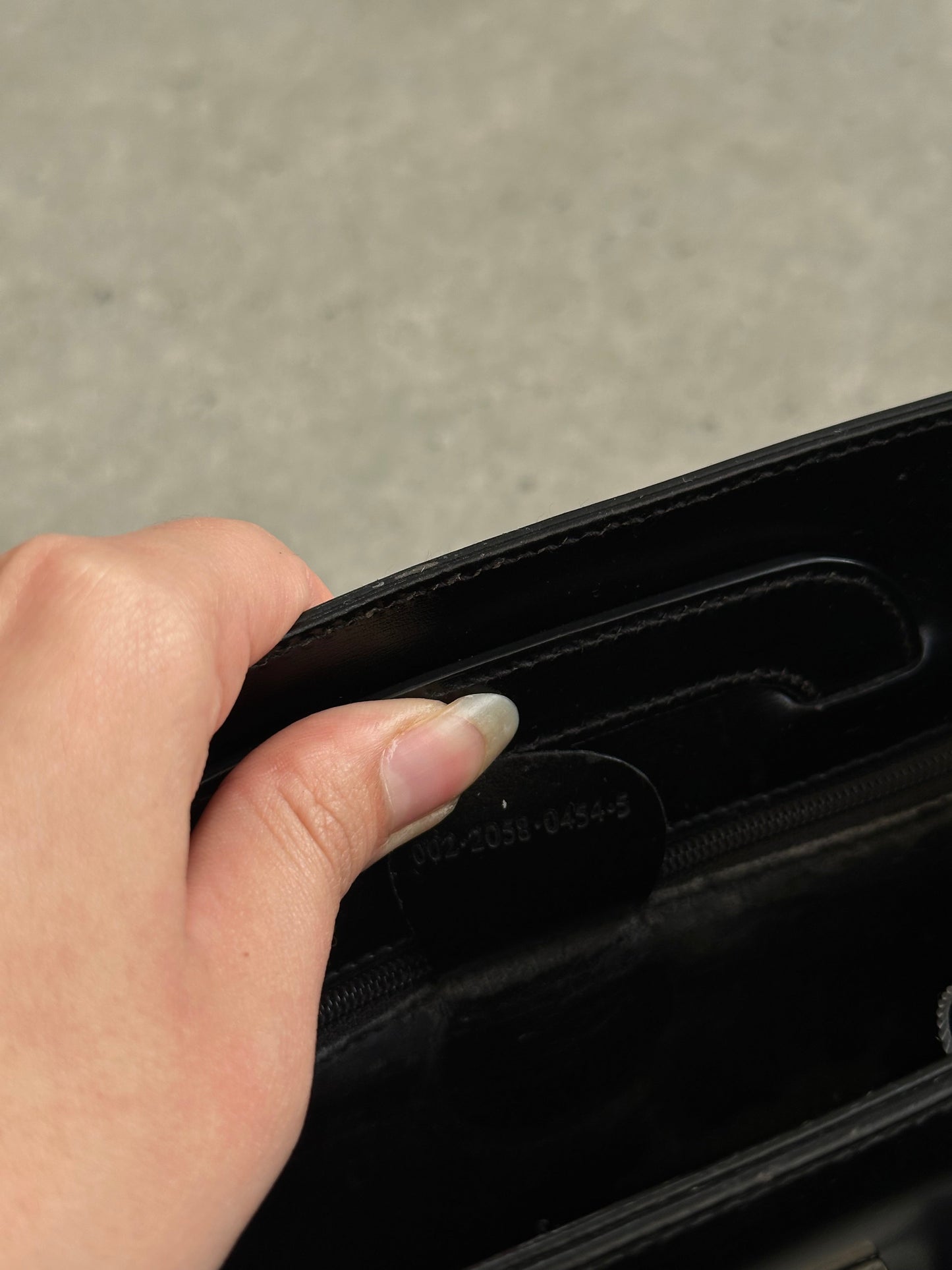 Gucci 1990s Tom Ford 2 in 1 Leather & Vinyl Hand Bag