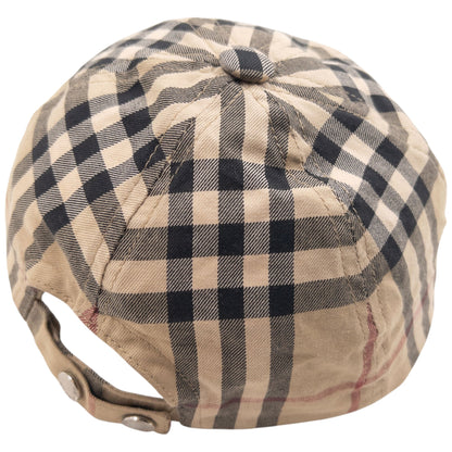 Vintage 2000s Burberry Nova Check Hat | O/S, Beige