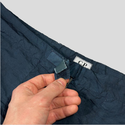 CP Company 2000 Navy Millenium Nylon Technical Trousers - 34 | Default Title, Navy
