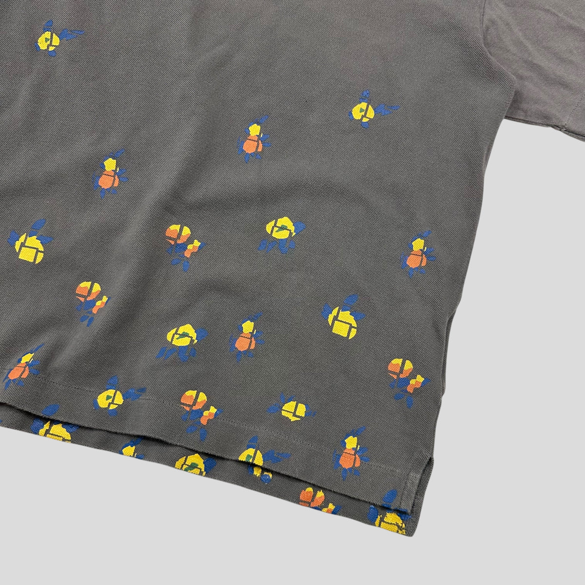 Comme Des Garçons Homme Plus 2001 Geometric Panelled T-shirt - S/M | Small, Grey