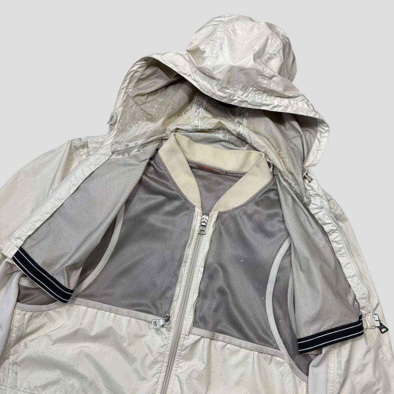 Prada Sport 00's Goretex Modular Jacket + Mesh Vest - IT50
