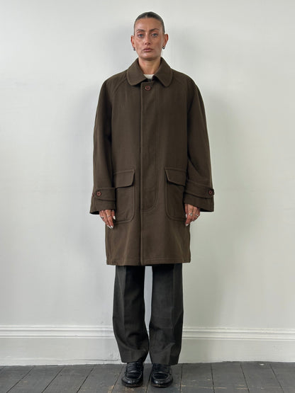 Missoni Wool Concealed Placket Coat - XXL