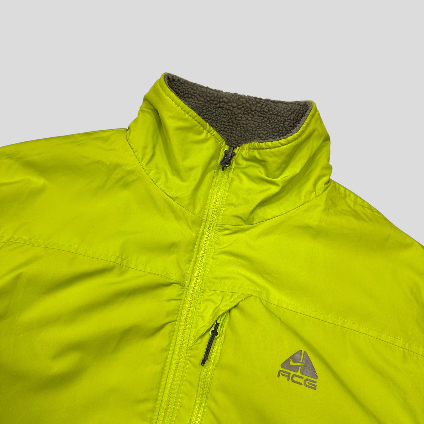 Nike ACG FW07 Reversible Nylon Panelled Fleece - M/L | Default Title, Multicoloured