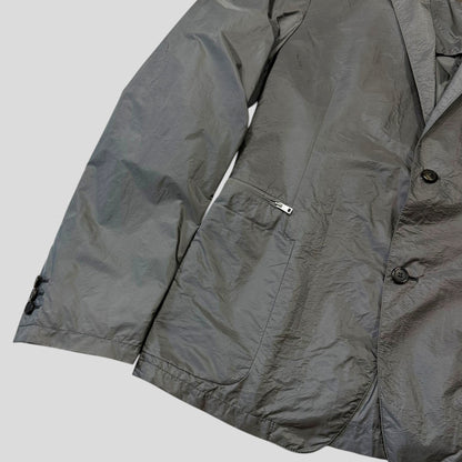 Prada Sport 2014 Nylon PU Shimmer Blazer Jacket - IT54 (L) | Default Title, Multicoloured