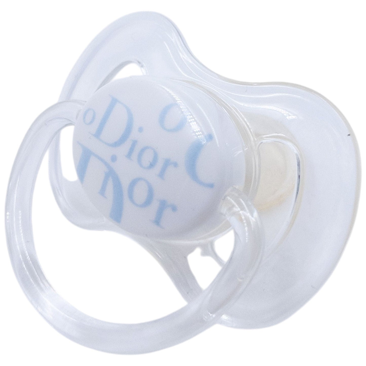Vintage 2000S Dior Dummy Pacifier | O/S, Blue