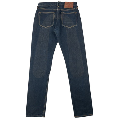 Vintage 2000s Evisu Daicock Japanese Denim Jeans Size W28 | W28, Navy