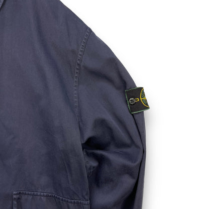 1991/93 Stone Island Raso Gommato Jacket (L) | Default Title, Navy