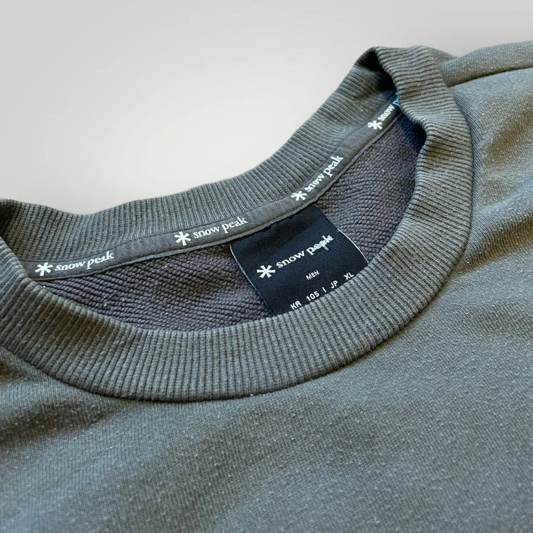 Snow Peak Home = Camp Crewneck XL