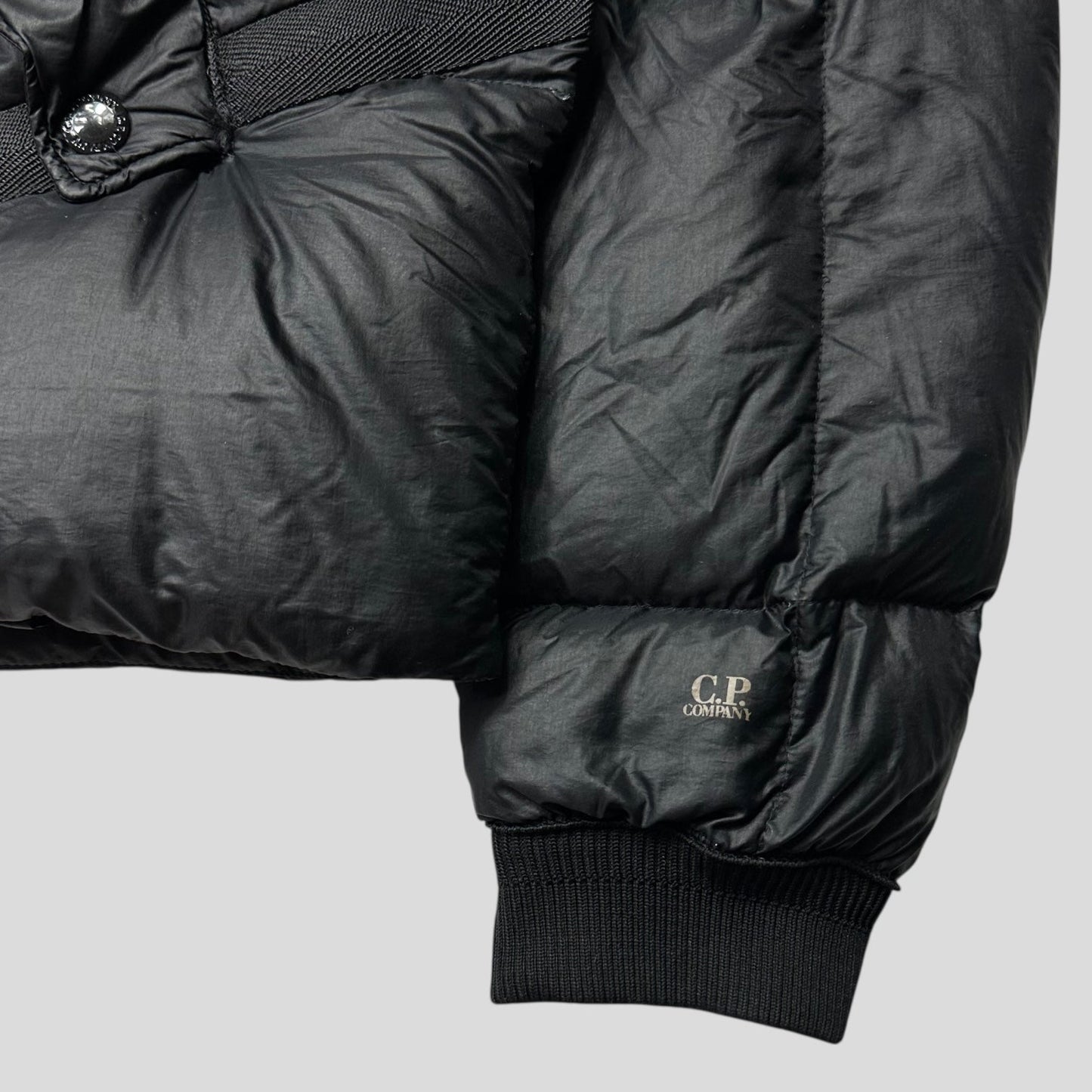 CP Company 00’s Nylon Goose Down Goggle Puffer Jacket - IT56 (L/XL) | Default Title, Black