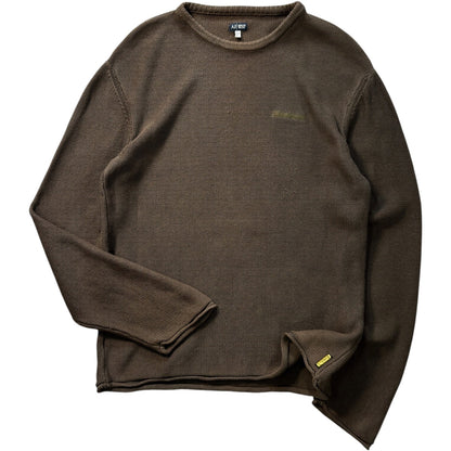 Armani Jeans 00’s Heavy Cotton Knit Jumper XL | XL, Multicoloured