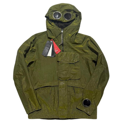 CP Company P.Ri.S.M La Mille Goggle Jacket | Medium, Olive Green