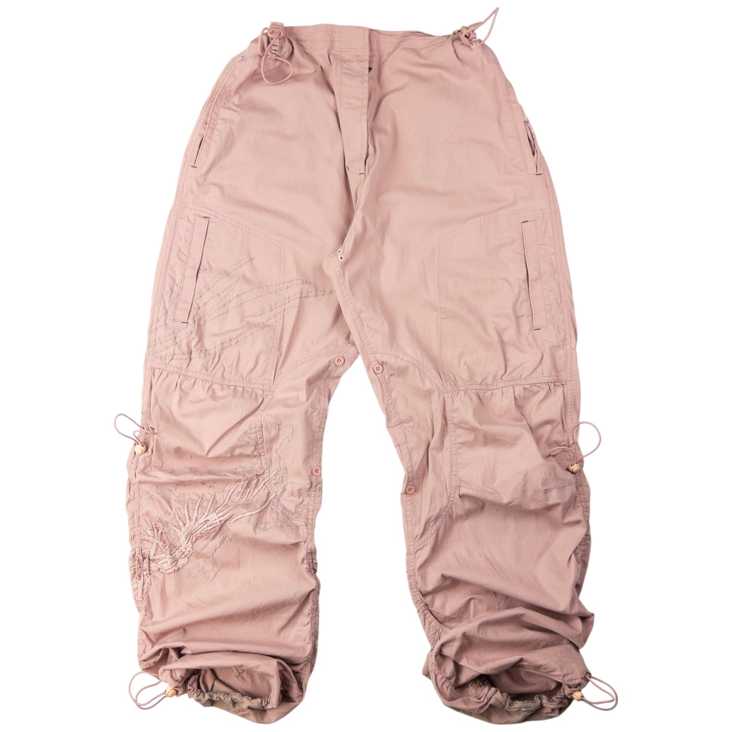 Vintage Maharishi 3M Reflective Embroidered Dragon  Trousers Size W30