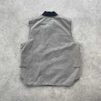 Carhartt 2001 heavyweight quilted vest jacket (L)