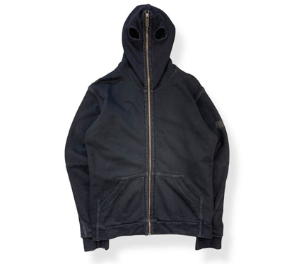 AW2009 Stone Island Denims Full Zip Face Mask Hoodie (L) | Default Title, Multicoloured