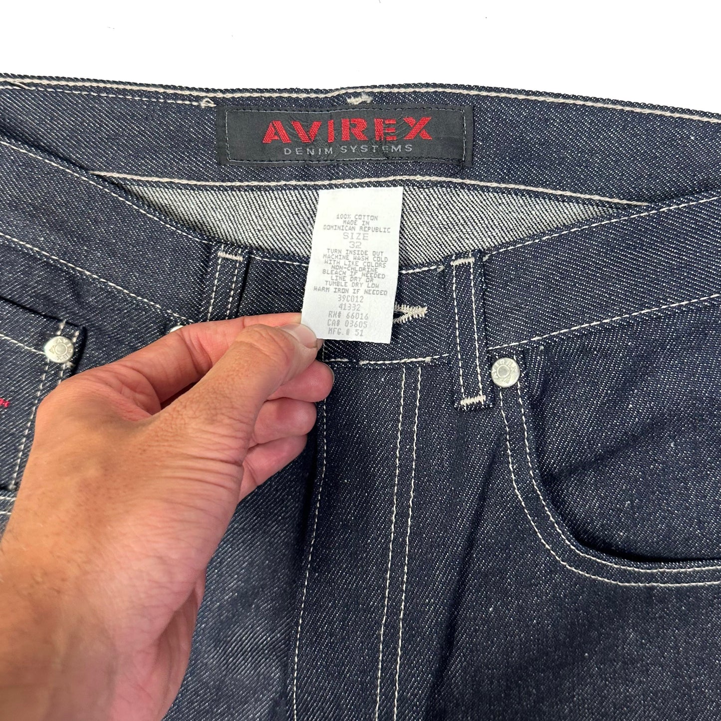 Avirex Jeans In Navy ( W30 )