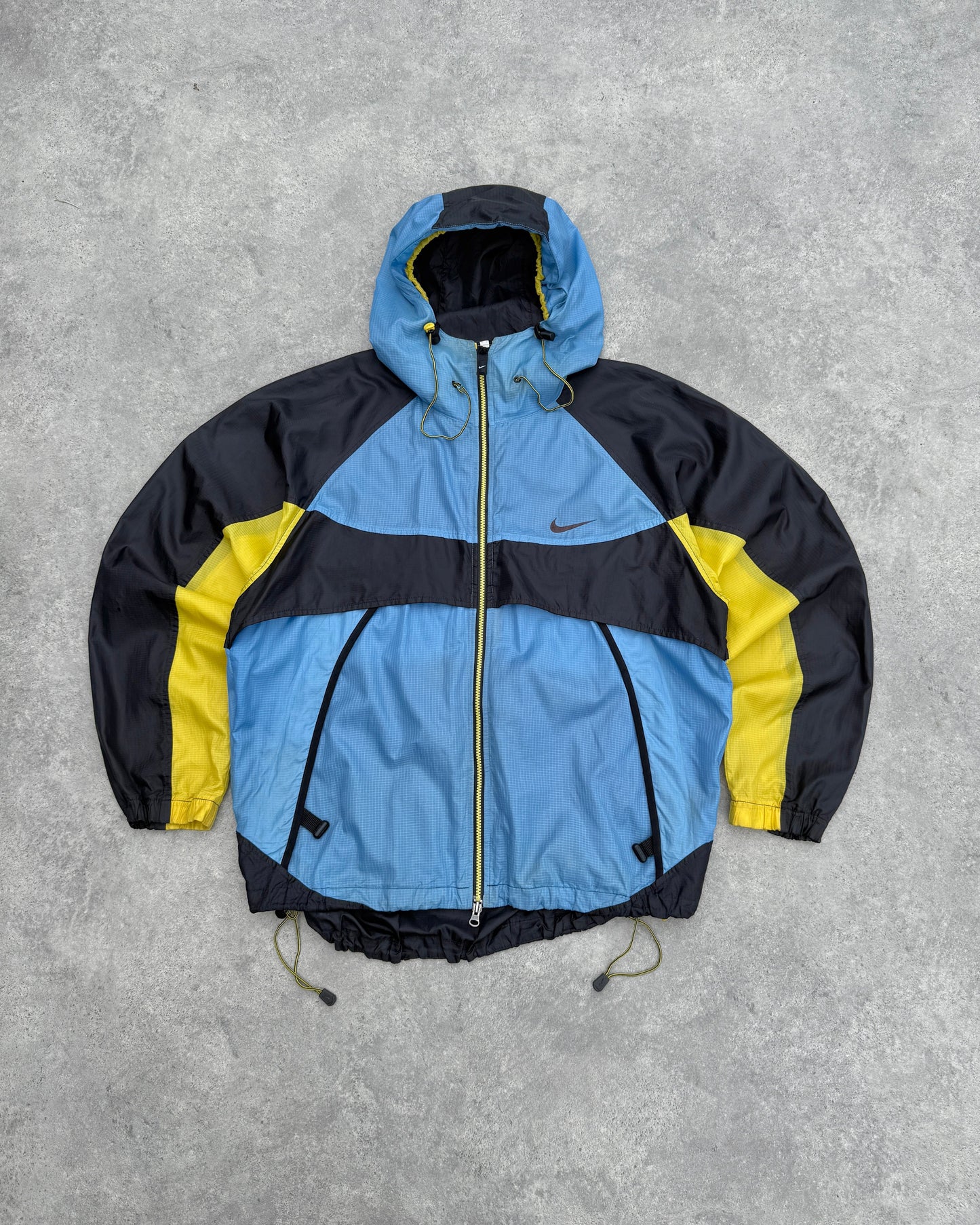 nike acg 1990s technical colour block packable lightweight jacket (l) | Default Title, Multicoloured