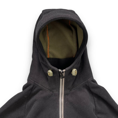AW99/00 Maharishi Proline Hooded Fleece Jacket (S) | Default Title, Black