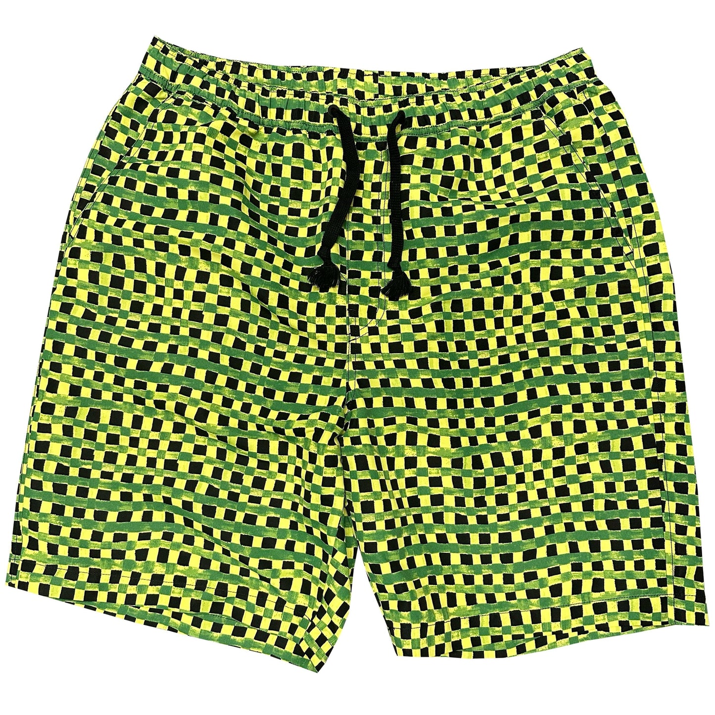 Uniqlo X Marni Check Shorts In Green ( L ) - Known Source