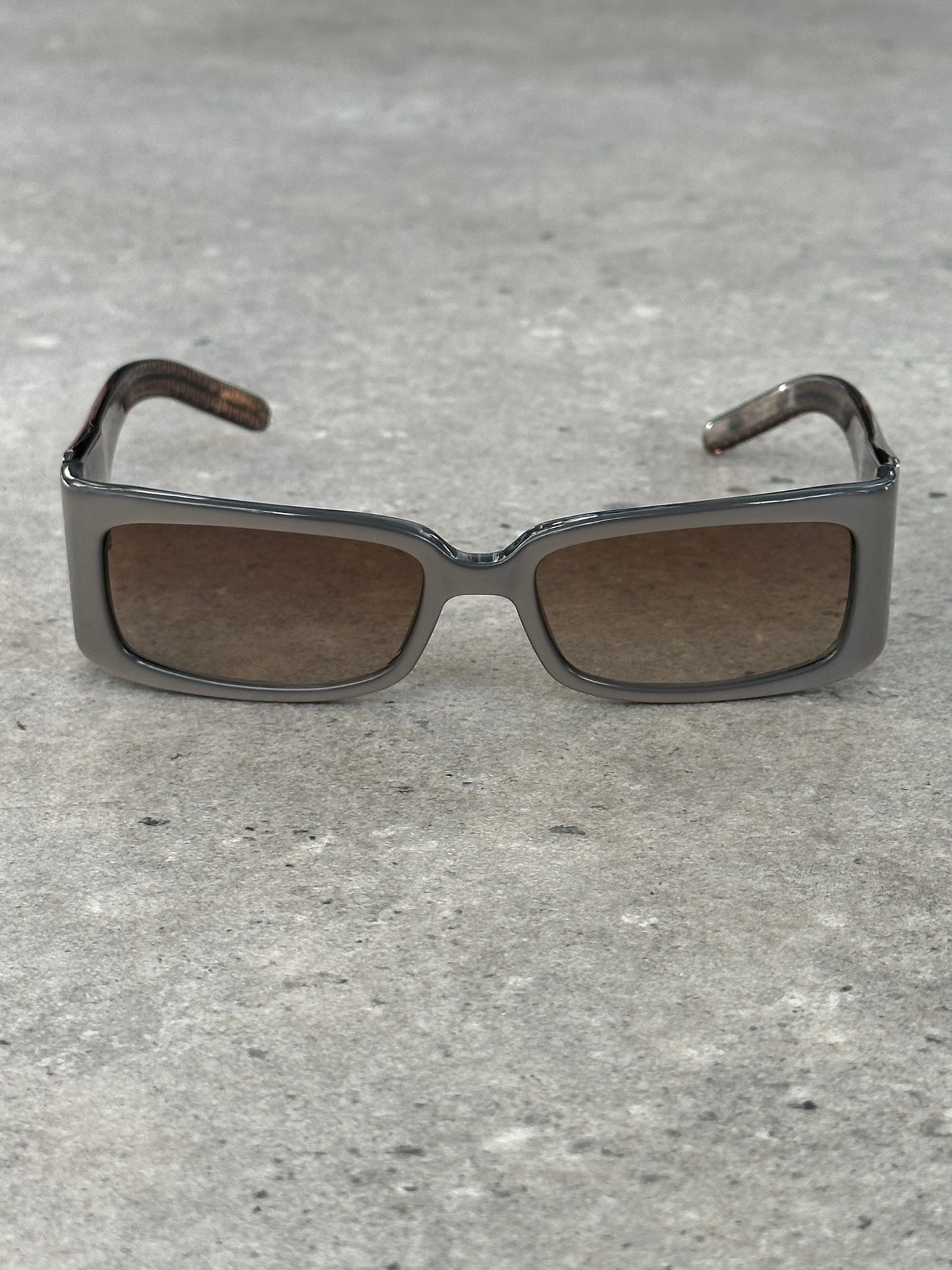 Givenchy 2000s Rectangular Monogram Sunglasses