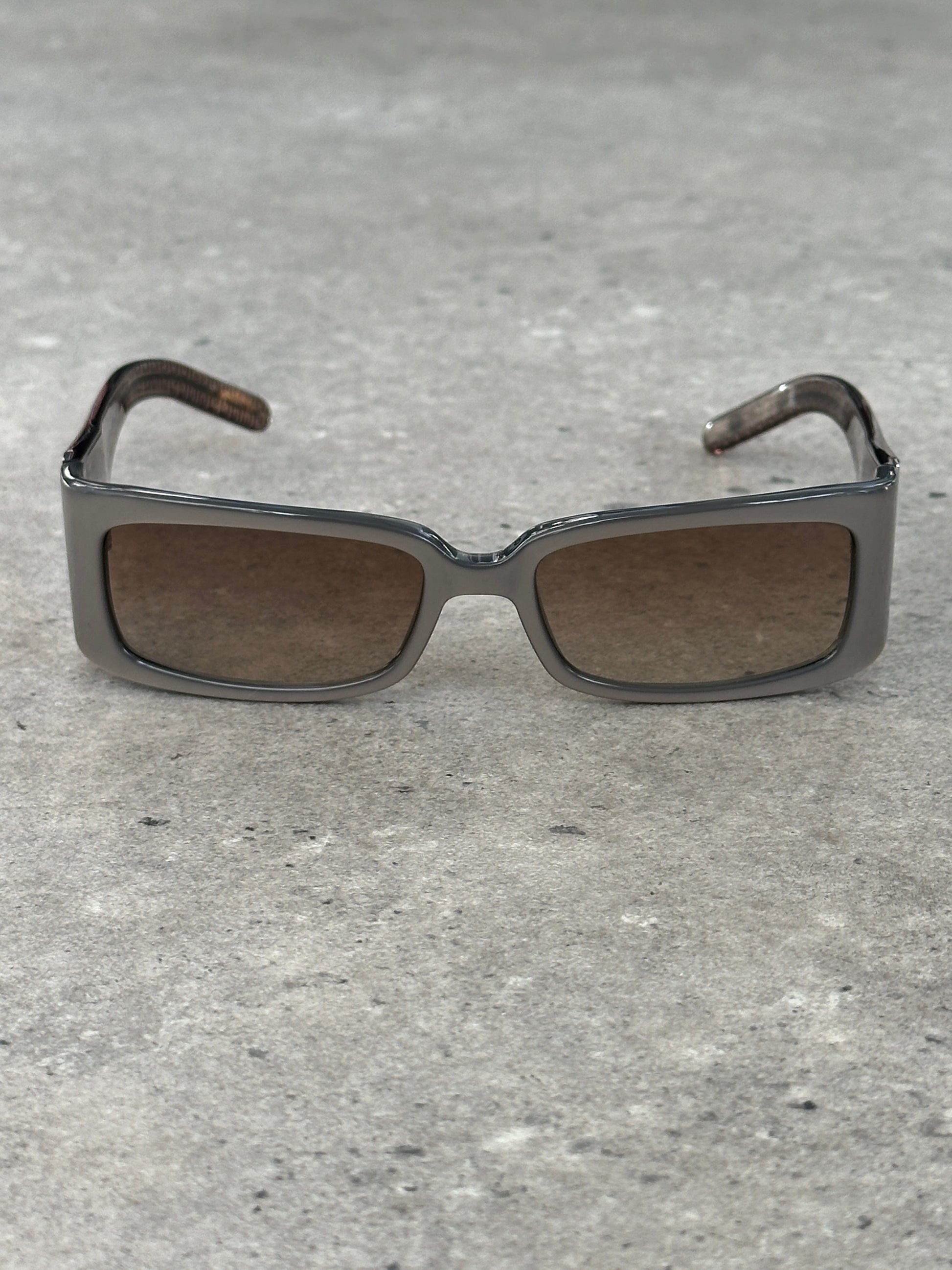 Givenchy 2000s Rectangular Monogram Sunglasses