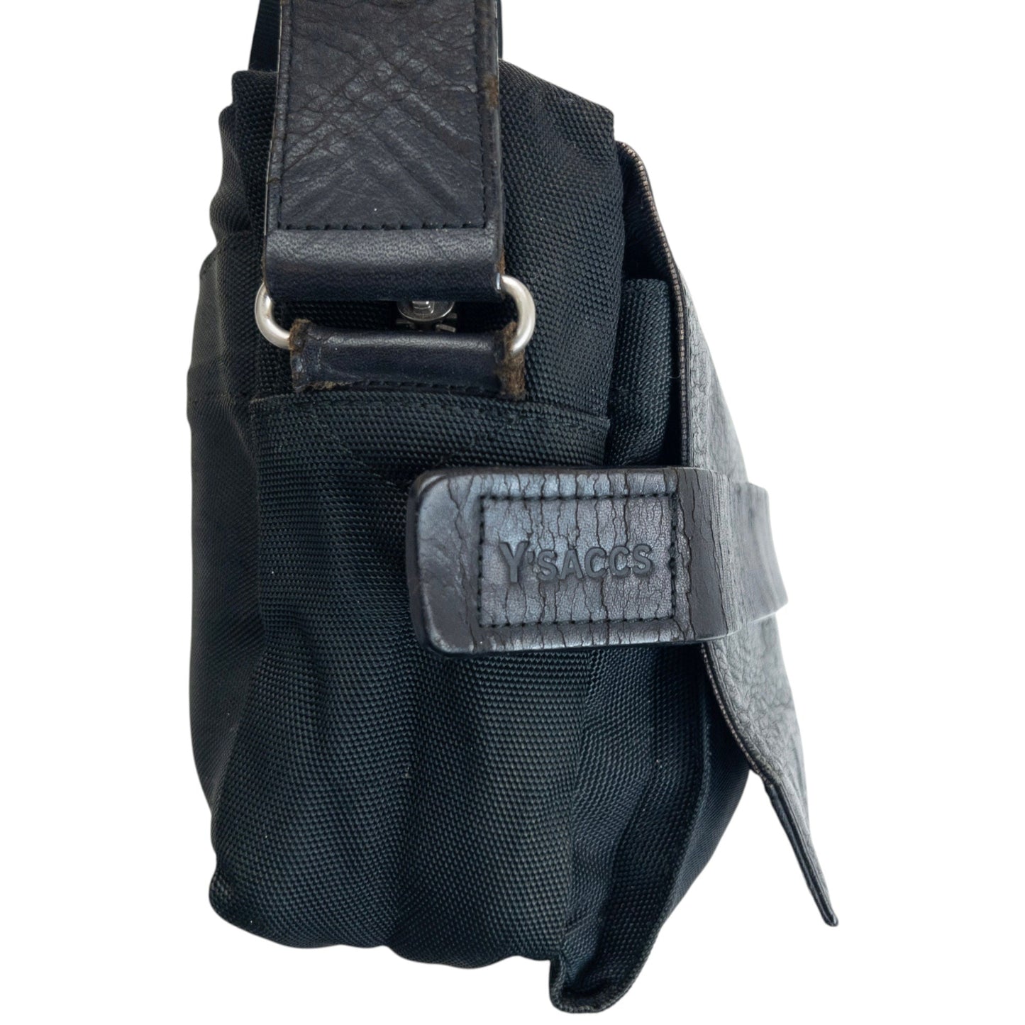 Vintage 2000s Y'Saccs By Yohji Yamamoto Crossbody Bag | O/S, Black