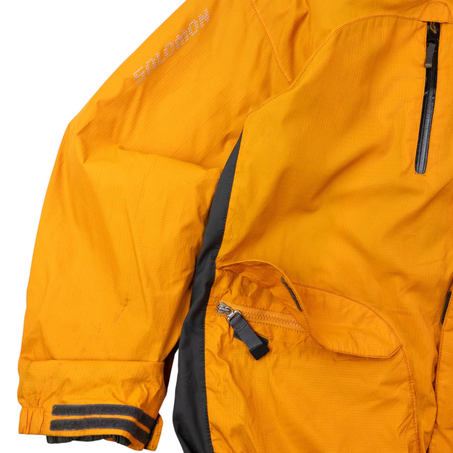 Vintage 2000s Salomon Zip Up Snowboarding Jacket Size XL | XL, Grey
