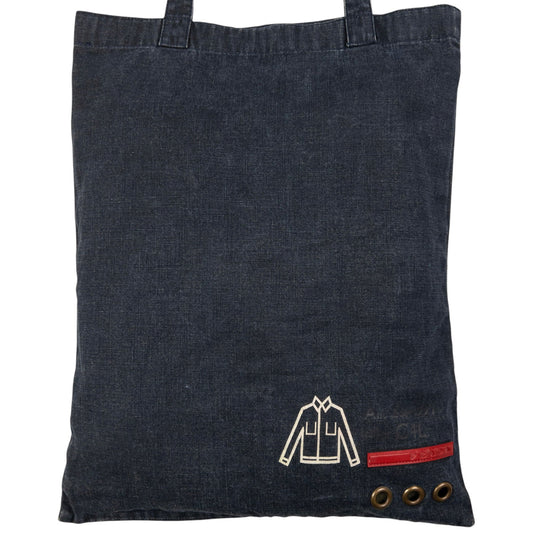 Vintage Prada Sport Denim Tote Bag