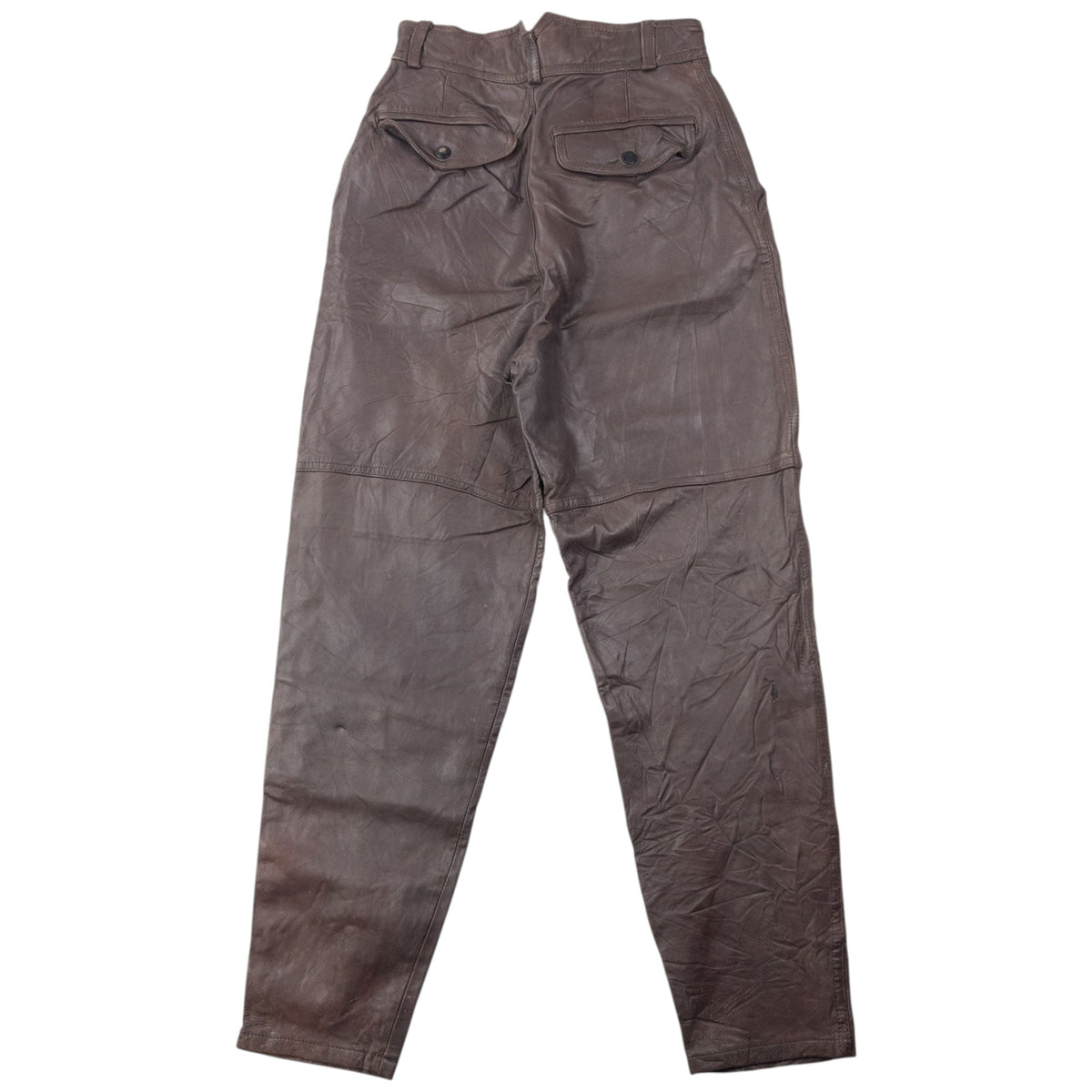 Vintage 90s Hai Sporting Gear By Issey Miyake Leather Trousers 