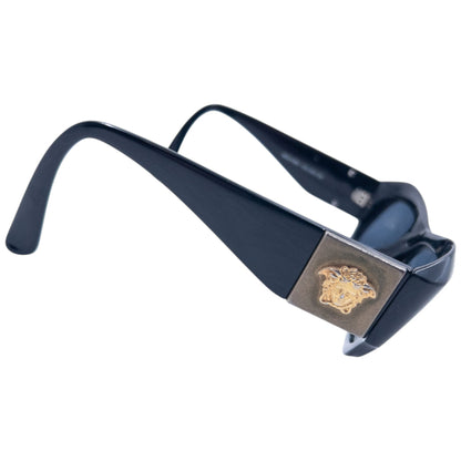 Vintage 90s Gianni Versace Medusa Sunglasses | O/S, Black