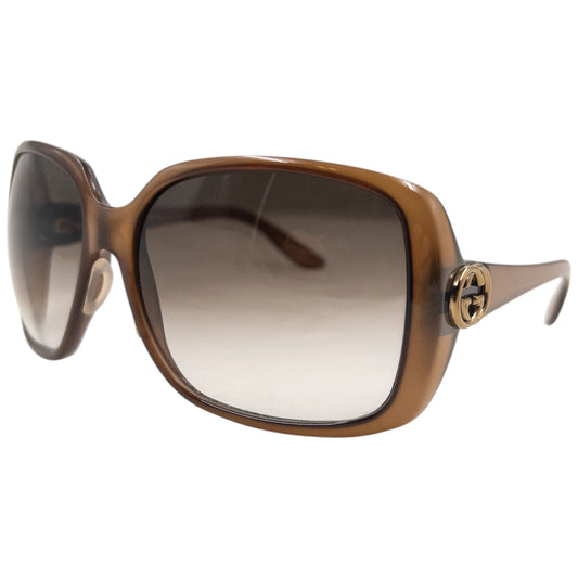 Vintage 2000s Gucci Oversized Sunglasses | O/S, Brown