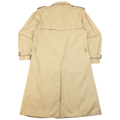 Vintage 80s YSL Yves Saint Laurent Trench Jacket Size L | Large, Beige