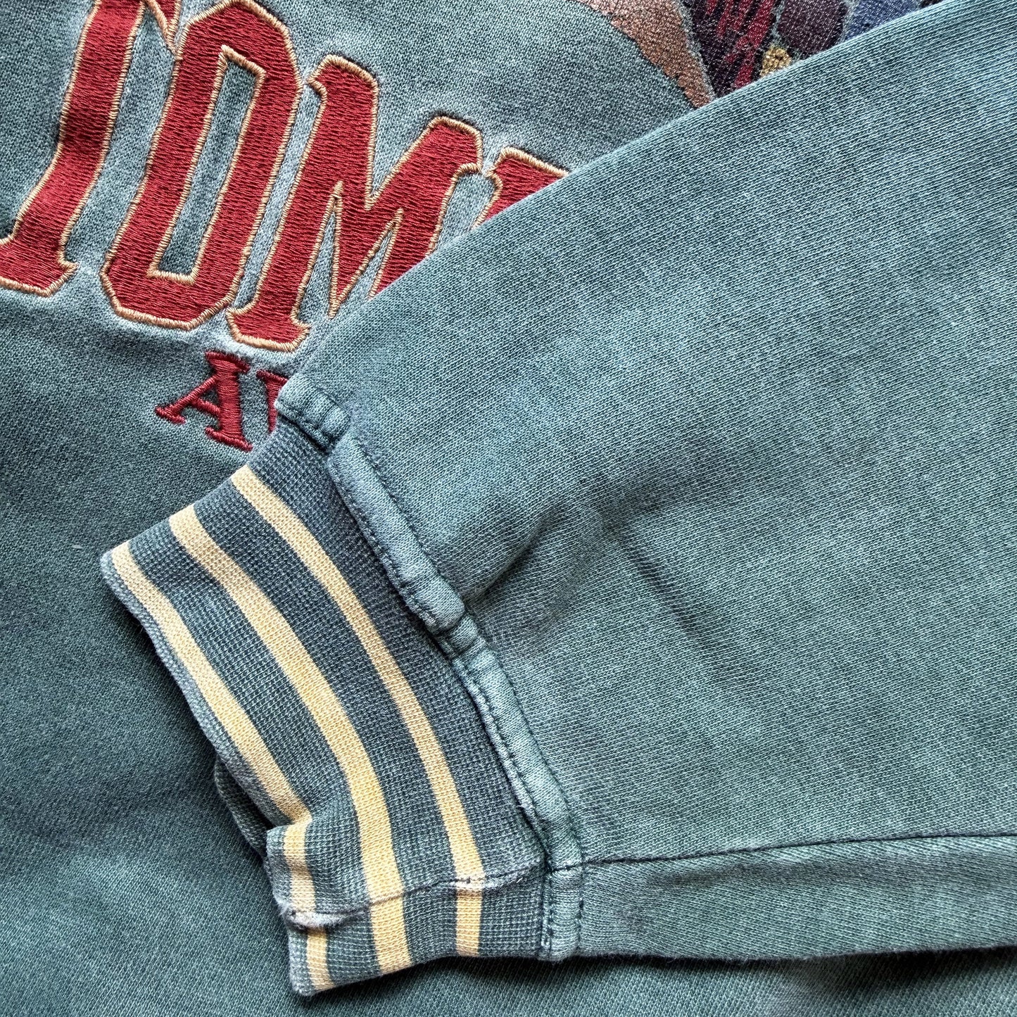 Avirex Tomahawks 90's Sweatshirt - S | Small, Teal