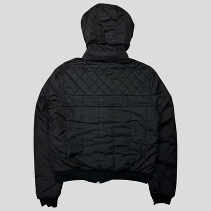 Prada Sport 2011 Reversible Big Spellout Logo Technical Jacket - M