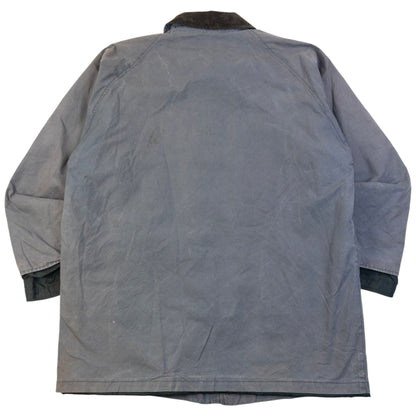 Vintage 90S Burberry Nova Check Lined Rain Jacket Size XL | XL, Blue