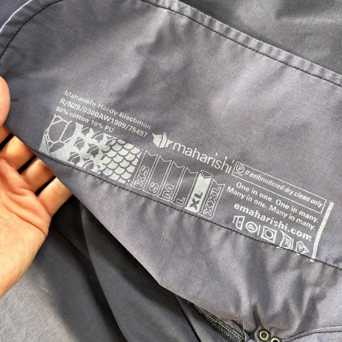 Maharishi 00’s Embroidered Utility Jacket XL | XL, Multicoloured
