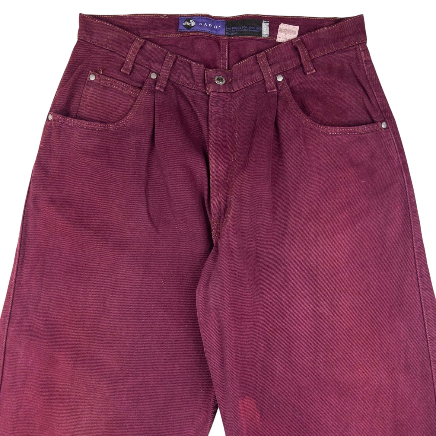 Vintage Levi's Silver Tab Baggy Denim Jeans Size W35