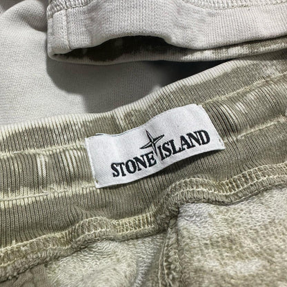 Stone Island Hand Corrosion Cargo Jogger Shorts