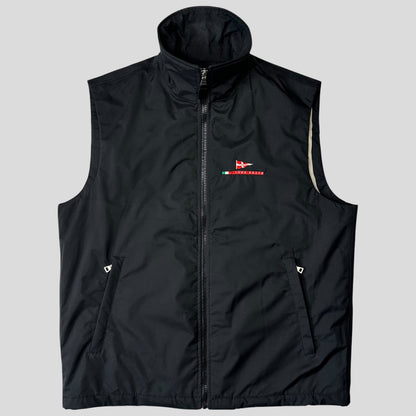 Prada Luna Rossa 00’s Goretex Padded Sailing Gilet Jacket - IT54 | Default Title, Black
