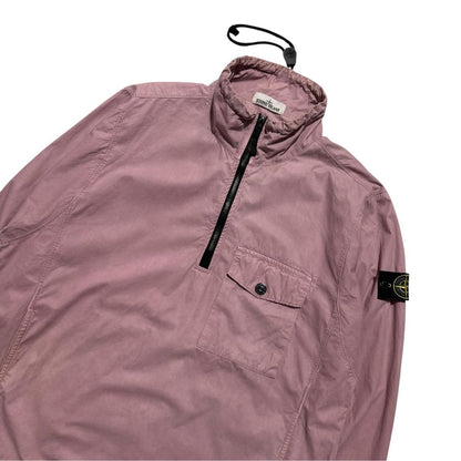 Stone Island Canvas Pullover Smock | Large, Mauve