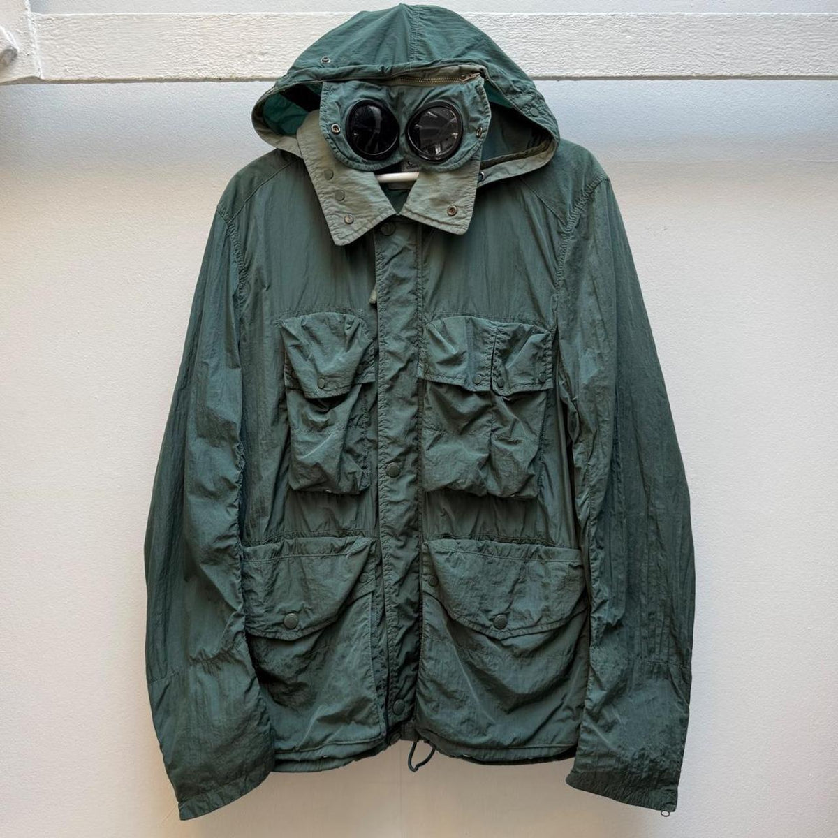 CP Company Multipocket Goggle Jacket (L/XL) | Large, Green
